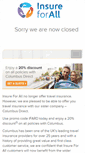 Mobile Screenshot of insureforall.com
